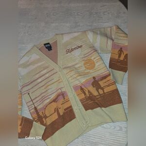 Tatooine Star Wars Boxlunch Her Universe Sunset Cardigan Sweater Sz XS